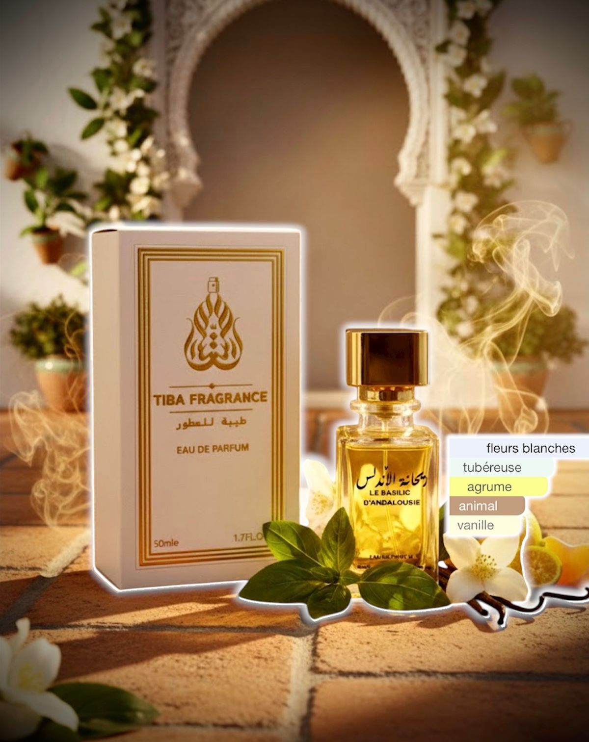 Basilic d’Andalousie 50ml